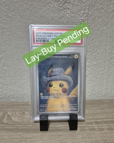 Pokemon - 2023 Pikachu, Grey Felt Hat (Van Gogh)